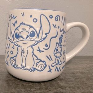 Disney Stitch White Coffee Mug
